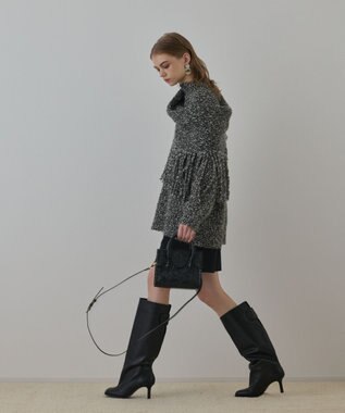 GRACE CONTINENTAL Mini RS Handbag ブラック