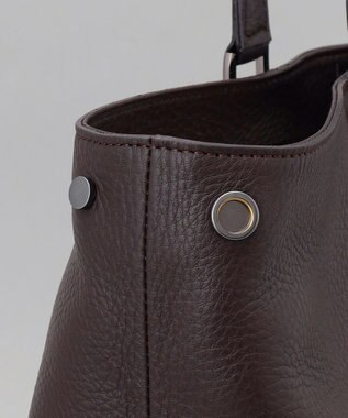 GOTAIRIKU 別注/日本製【PELLE MORBIDA×GOTAIRIKU】レザー トートバッグ ダークブラウン系