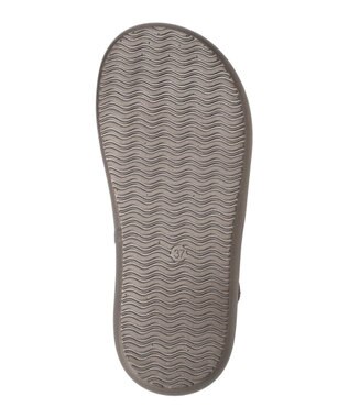 earth music&ecology ギャザークロスサンダル Bronze