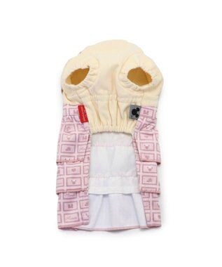 PET PARADISE ディズニー ミニーマウス ワンピース 《クッキー柄》 小型犬 ピンク