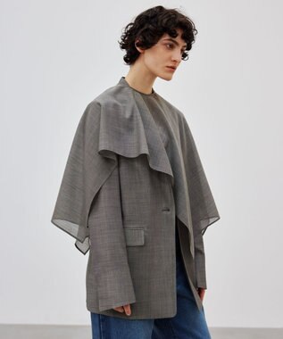 BEIGE， 【洗える】ALGER / ケープ C.Gray