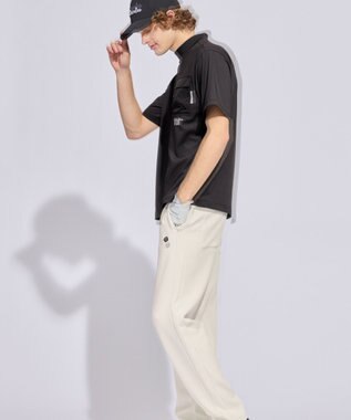 PW CIRCULUS 【MEN】リラクシングジャージーパンツ ゴルフ ホワイト系