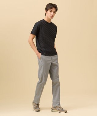 J.PRESS MEN 新色【ストレッチ】ハイパワーシャンブレードビー パンツ ダルブルー系