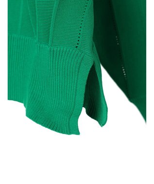 AMERICAN HOLIC 針抜きＶネックニットカーディガン Green