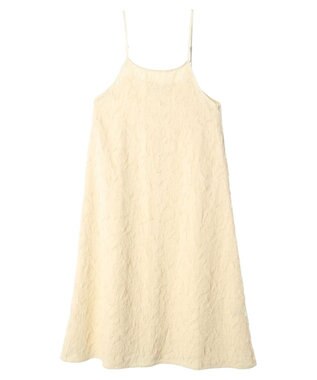 Green Parks armonia．フェザージャガードキャミワンピース Ivory