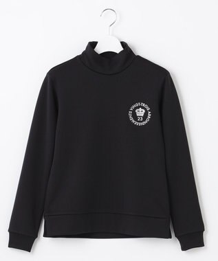  ファン多数の名品トップス 【WOMEN】ストレッチ裏フリース モックネックシャツ