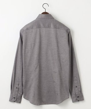 JOSEPH ABBOUD 【ストレッチ・洗える】コンパクトジャージーシャンブレー グレー系