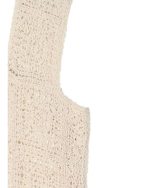 Green Parks ■ＥＳＣＡＲ　クロシェレースワンピース Ivory