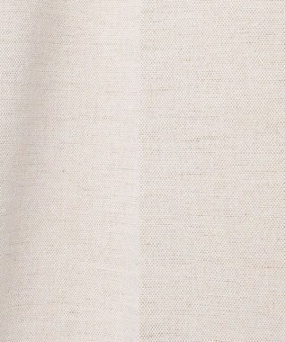 23区 【セットアップ対応/洗える】コットンリネン オックスストレッチ ワイド パンツ アイボリー系