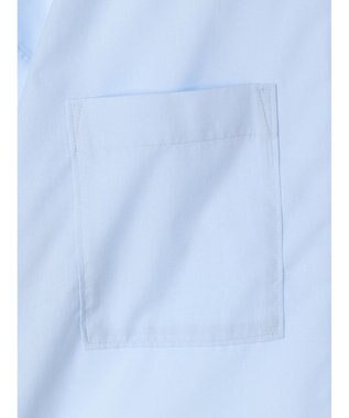 Green Parks イージーケア　ゆったりシャツ Sax