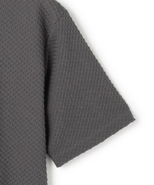 JOSEPH HOMME 【新素材】リュクスジャガード　クルーネック半袖カットソー グレー系
