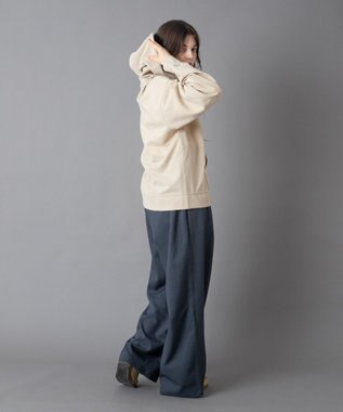 WEGO 【ユニセックス着用ITEM】アンサンブルZIPパーカー（LS） ライトベージュ