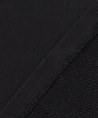 組曲 S 【2WAY】レース襟フレンチテリー カットソー ブラック系