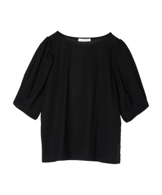 Green Parks 袖ボリュームカノコプルオーバー Black