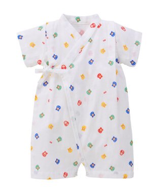 MIKI HOUSE HOT BISCUITS 【ミキハウス】【50-80cm】甚平オール