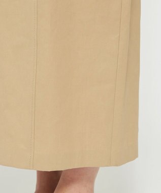 uncrave 【手洗い可】ライト チノ ワンピース（uncrave WHITE） サンドベージュ