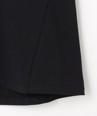 組曲 S 【2WAY】レース襟フレンチテリー カットソー ブラック系