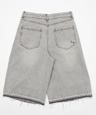 WEGO 【ユニセックス着用ITEM】パラシュートハトメショーツ グレー