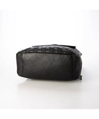 UNBILLION ピークスピーク PEAKS PEAK / 牛革レザーメッシュA4リュック ブラック