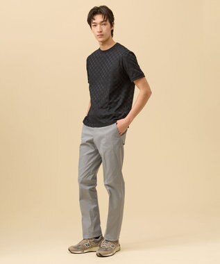 J.PRESS MEN 新色【ストレッチ】ハイパワーシャンブレードビー パンツ ダルブルー系