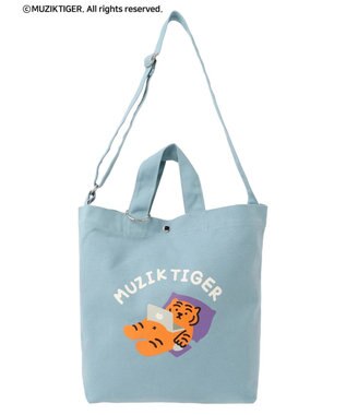 Green Parks ムジークタイガー／２ＷａｙキャンバストートＢＡＧ Blue