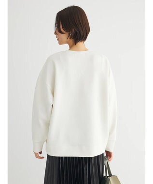 Green Parks クルーネックダンボールプルオーバー Light Beige