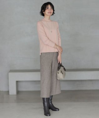 J.PRESS LADIES ノットオーバル ワントップ ネックレス ケシウスゴールド系