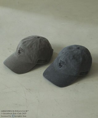 Green Parks ＧＲＥＥＮＷＩＣＨ　ＰＯＬＯ　ＣＬＵＢキャップ Brown