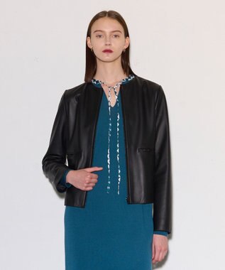 JOSEPH スムースレザー　ジャケット Black