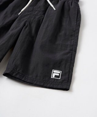 OP／FILA 【FILA】ワンポイントロゴサーフパンツ ブラック