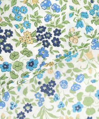 J.PRESS LADIES L 【洗える】Liberty Lilibet＆Hannah Rose スタンドカラー ブラウス イエロー系5