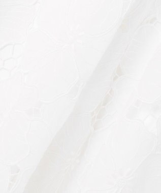 23区 【先行予約】エンブロイダリー フレアスカート ホワイト系