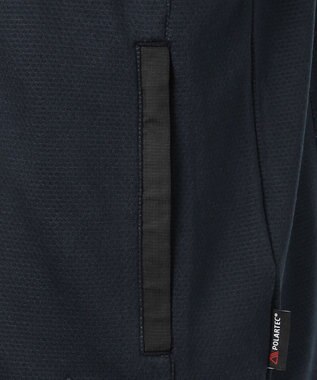 JOSEPH ABBOUD MOUNTAIN デルタバックカノコ　パーカー ネイビー系