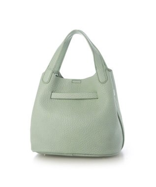 UNBILLION カシュカシュ cachechche / ヒネリ金具ベルトシボミニバッグ グリーン