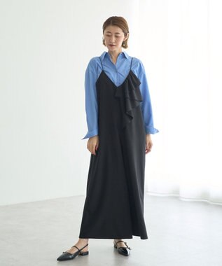 YECCA VECCA ロングシャツ Blue