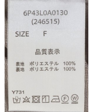 Green Parks ・ELENCARE DUE バルーンブラウス Gray