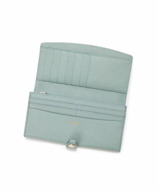 TOPKAPI 【TOPKAPI】角シボ型押し・ 長財布 COLORATO コロラート グリーングレー