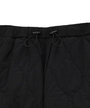 Green Parks キルティングカーブパンツ Black