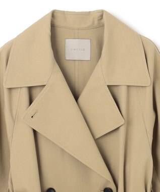 UNFILO ロングトレンチコート キャメル