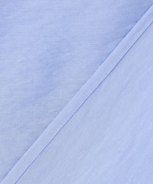 J.PRESS LADIES S 【WEB限定カラーあり・洗える】Sheer Vis リネン バンドカラー ブラウス サックス系