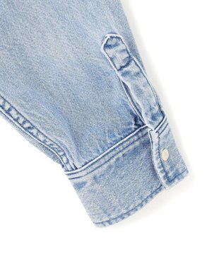 uncrave 【upper hights × uncrave】THE SENSE uncrave デニムシャツ フェザースカイブルー