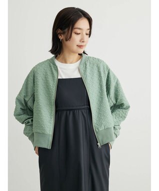 Green Parks ＫＢＦ　キルティングブルゾン Off White