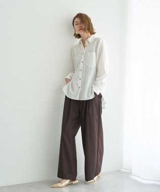 YECCA VECCA ロングシャツ Off White