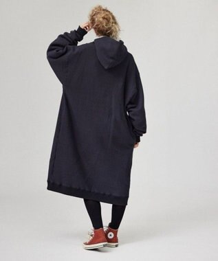 LENO ONE PIECE HOODIE 《FRENCH TERRY》ワンピースフーディ/パーカー NAVY