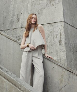 uncrave リネンライクツイル オールインワン