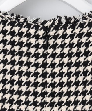 Feroux 【洗える】キーネックミディ ジャンスカ ホワイト系2