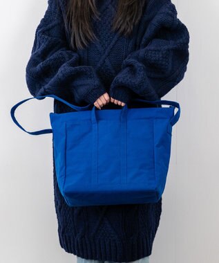 NIZYU KANO 【はまじコラボ】Airyトート Mサイズ ブルー