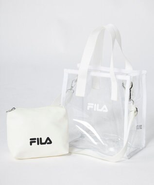 OP／FILA 【FILA】PVCロゴ2WAYバッグ