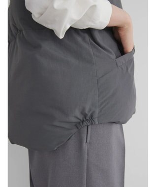 AMERICAN HOLIC キルポカリバーシブルショートベスト Charcoal Gray