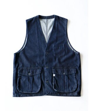 CRAFT STANDARD BOUTIQUE デニムハンティングベスト Dark Indigo